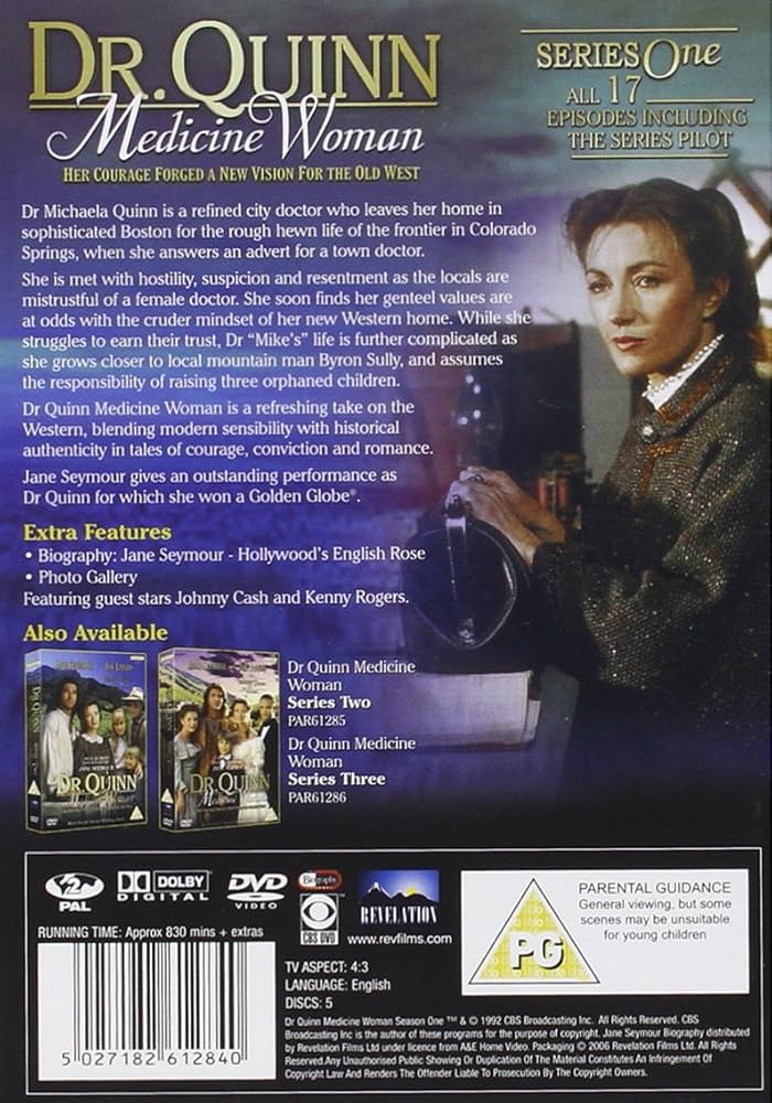 ⑥ ドクタークイーン　DVD Dr. Quinn Medicine Woman - The Complete Season One : Amazon